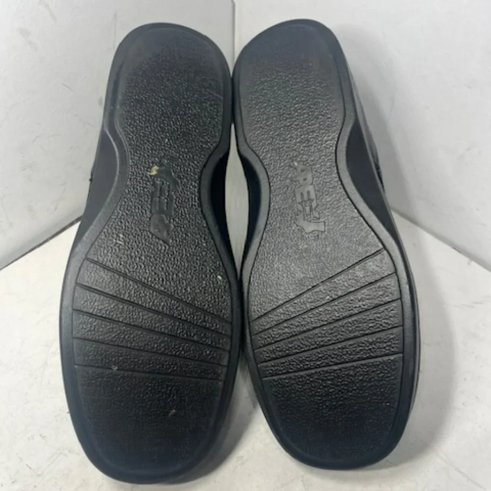 Apex Women's READ Diabetic Therapeutic Black Leather Shoes‎ Sz 7